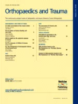 [PDF] دانلود کتاب Orthopaedics And Trauma. Volume 24, 2010
