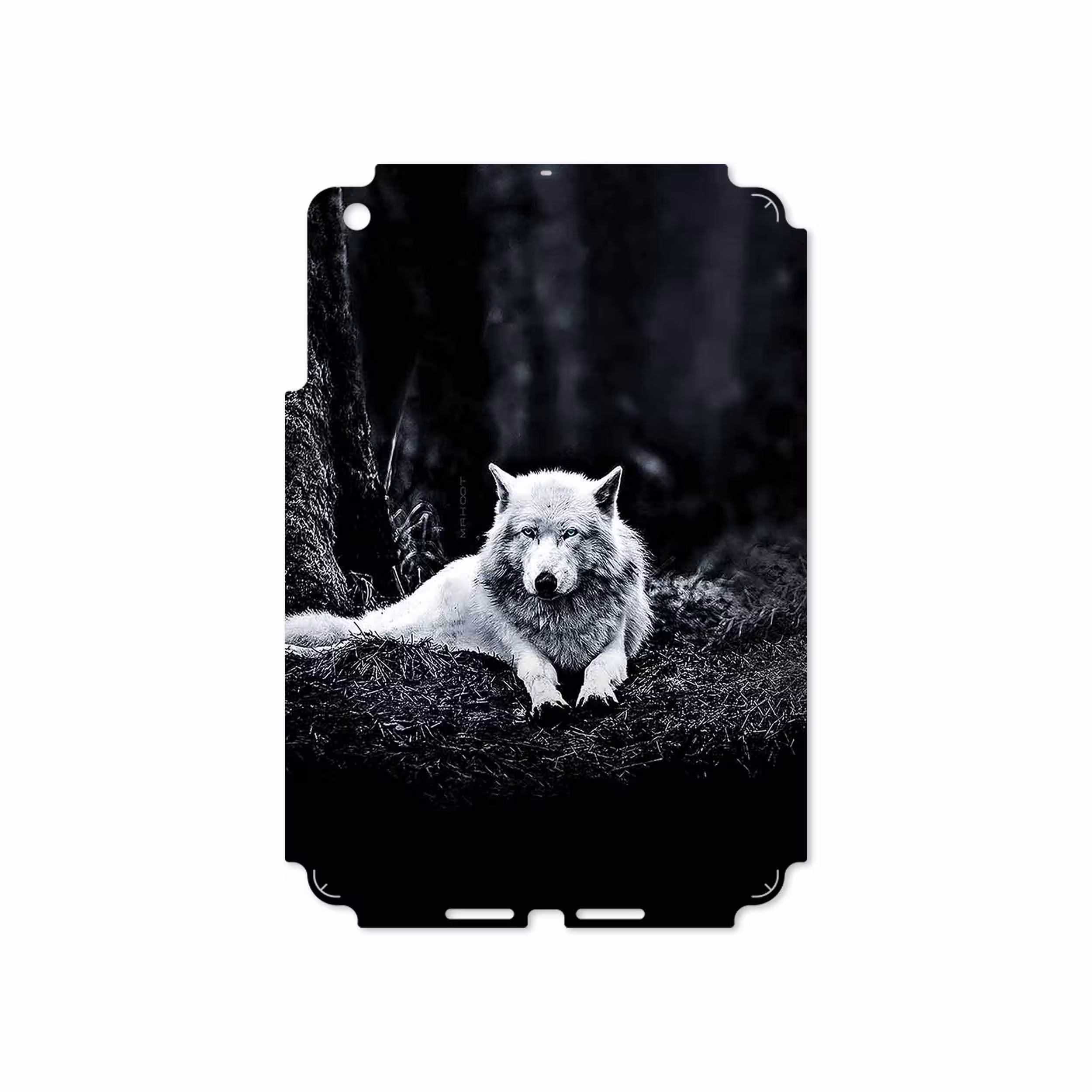 برچسب پوششی ماهوت مدل Dire Wolf مناسب برای تبلت اپل iPad mini 2012 A1455