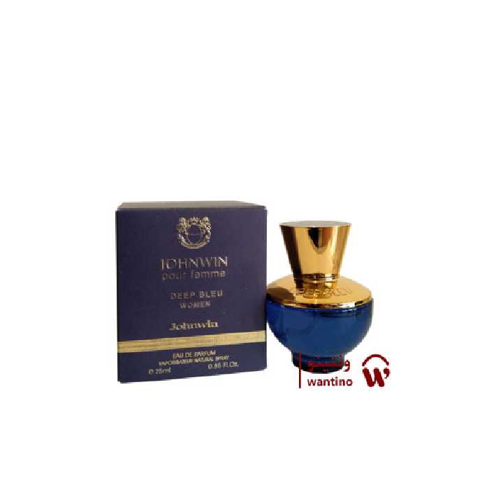 عطر ادکلن زنانه ورساچه دیلان بلو جانوین دیپ بلو (Johnwin Versace Pour Femme Dylan Blue) حجم 25 میل