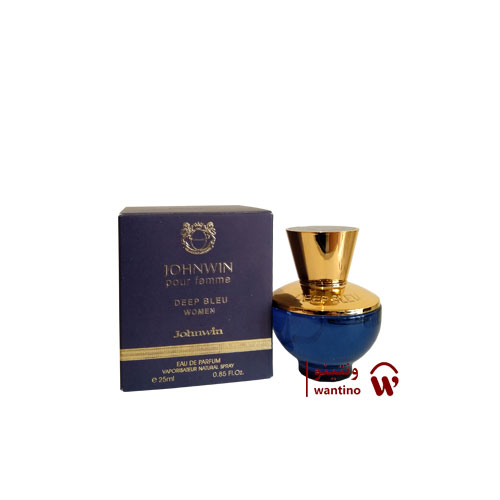 عطر ادکلن زنانه ورساچه دیلان بلو جانوین دیپ بلو (Johnwin Versace Pour Femme Dylan Blue) حجم 25 میل