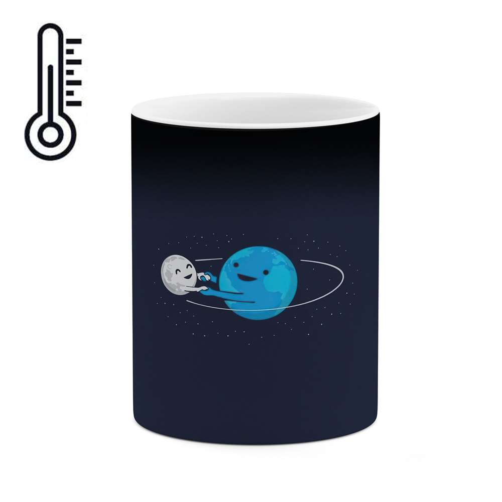 ماگ حرارتی طرح ماه زمین مدل mgph01190