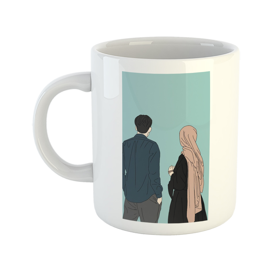 ماگ طرح حجاب مدل همسر کد W2