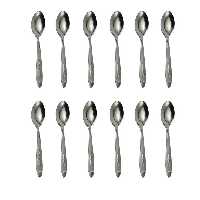 قاشق چایی خوری سوپرلایف مدل میخک بسته 12 عددی