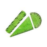 ست خط کش 3 تکه ژله ای نابیل NA-745