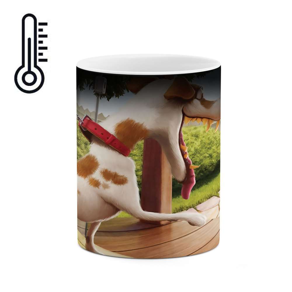 ماگ حرارتی طرح سگ ها مدل mgh02726