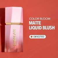 رژ گونه مایع شیگلم پد دار رنگ دووتد Devoted