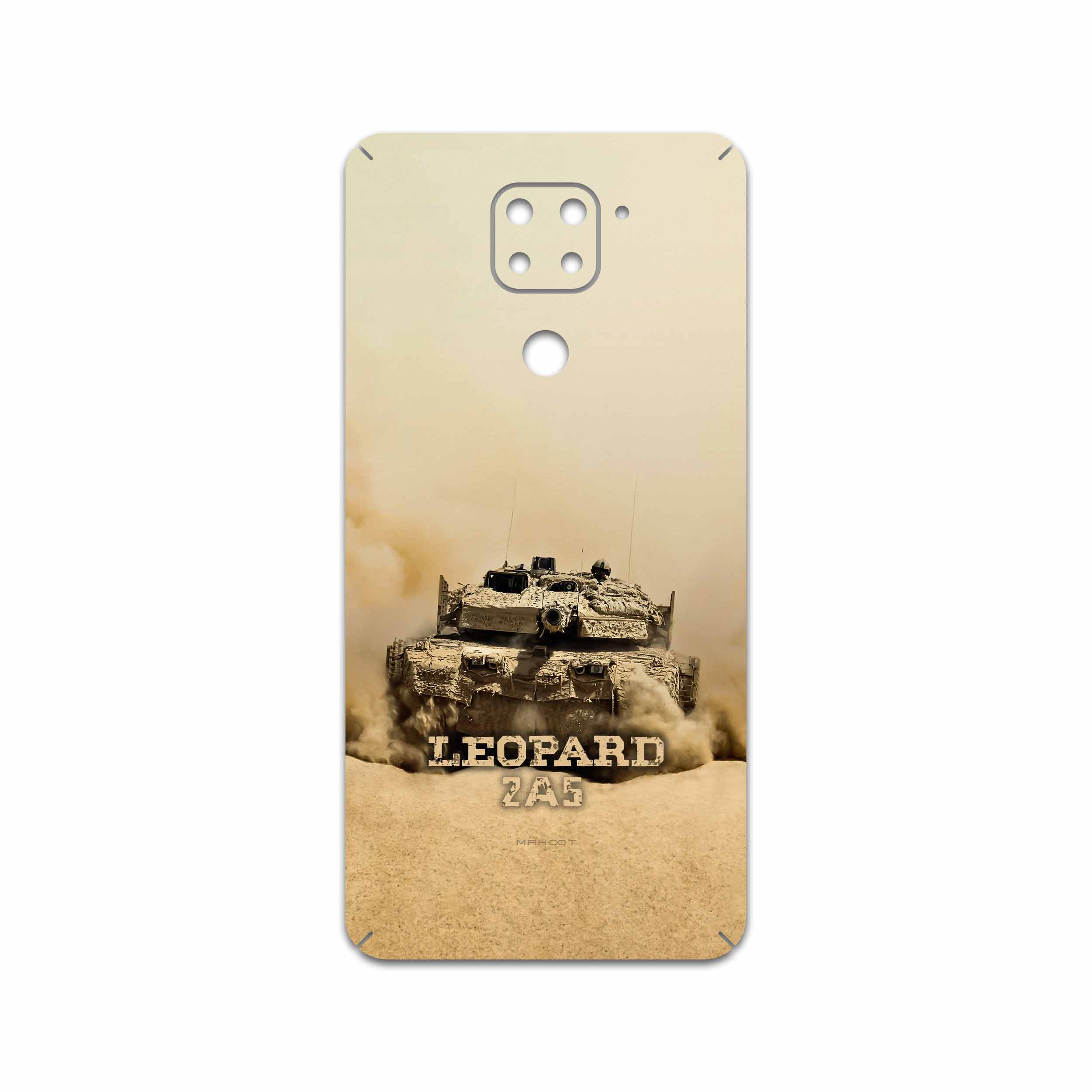 برچسب پوششی ماهوت مدل Leopard 2A5 tank مناسب برای گوشی موبایل شیائومی Redmi Note 9