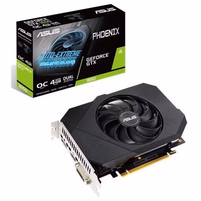 کارت گرافیک ایسوس مدل PH-GTX1650 حافظه 4GB
