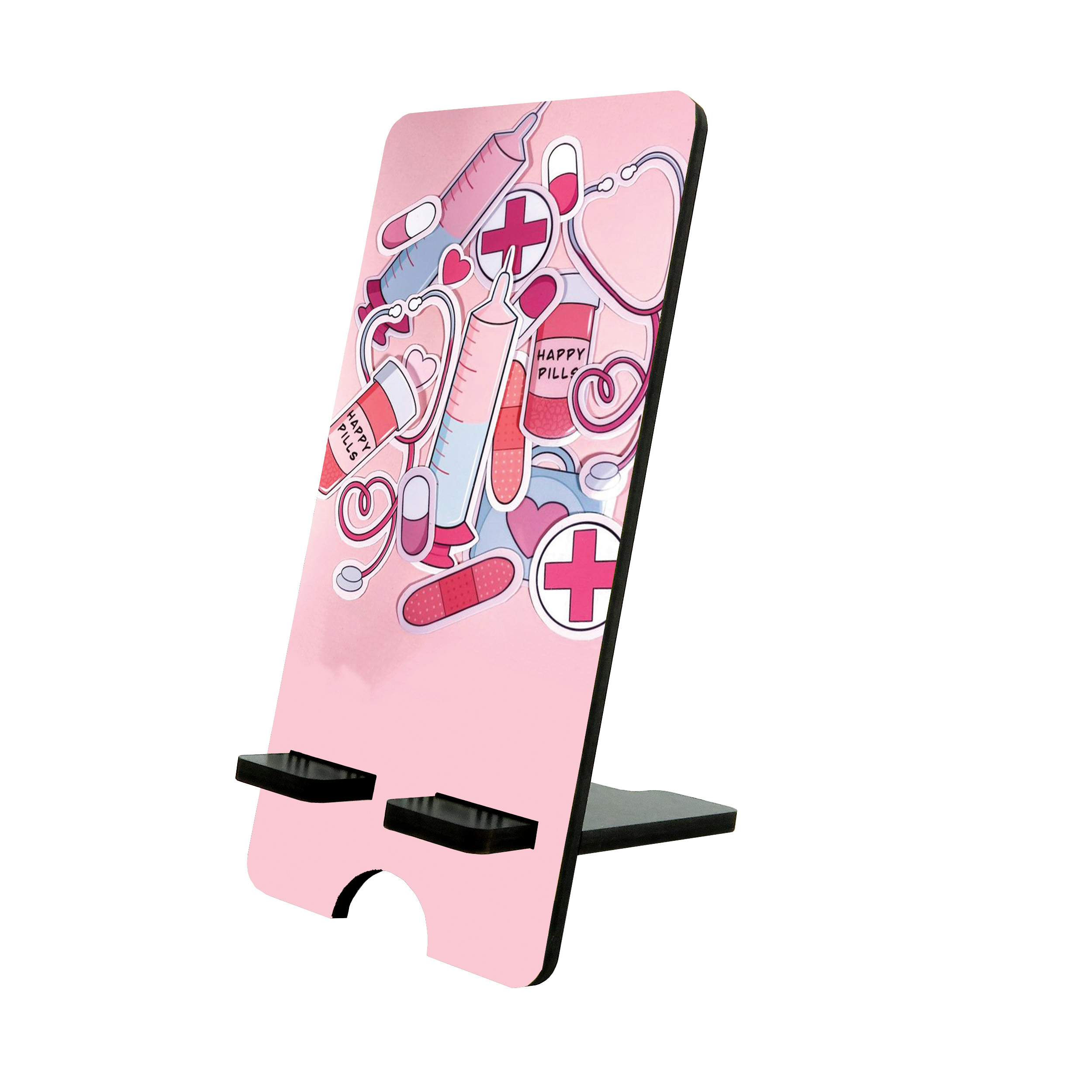 پایه نگهدارنده گوشی موبایل و تبلت طرح پزشک و پرستار کد 6431772