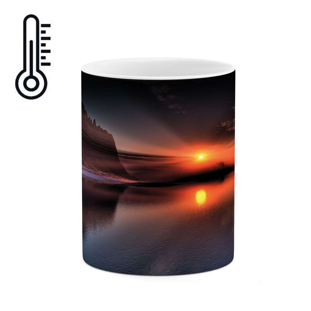 ماگ حرارتی طرح طبیعت مدل mgh03044