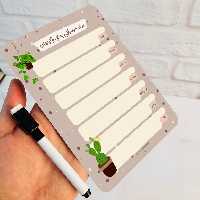 نوت رویخچالی رسیدگی به گلها