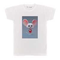 تی شرت بچگانه پرمانه طرح حیوانات بامزه کد pmt.6041