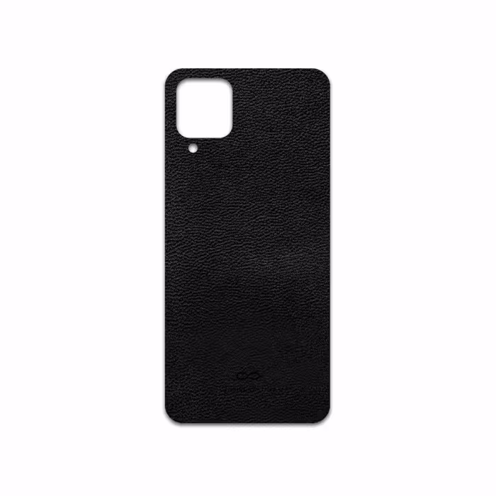 برچسب پوششی ماهوت مدل Black-Leather مناسب برای گوشی موبایل سامسونگ Galaxy M12