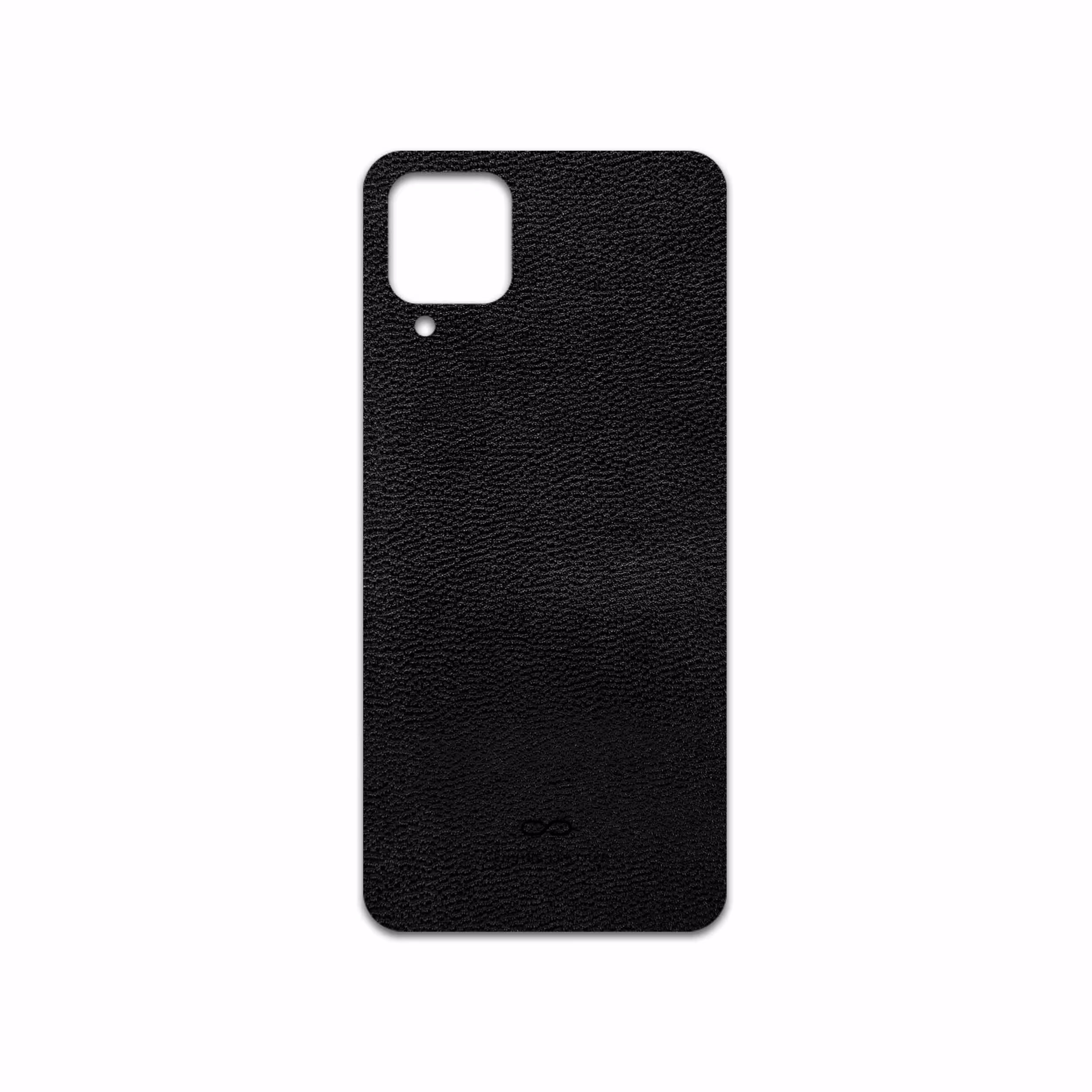 برچسب پوششی ماهوت مدل Black-Leather مناسب برای گوشی موبایل سامسونگ Galaxy M12