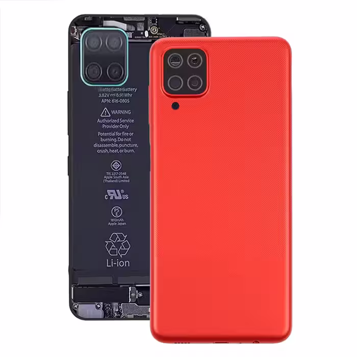 درب پشت باتری Back Cover Samsung A12 A125 Red