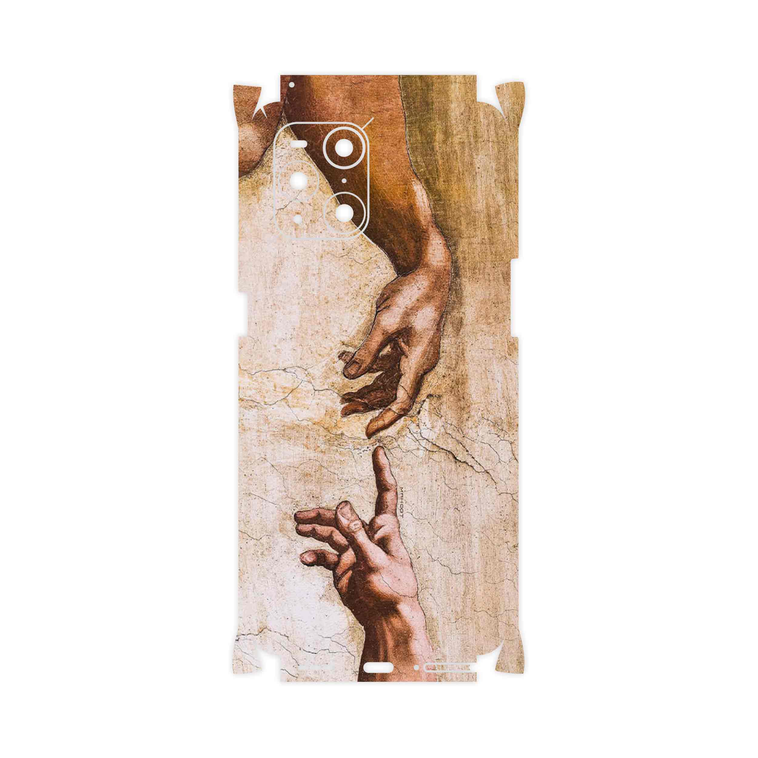 برچسب پوششی ماهوت مدل The Creation of Adam of MichelAnge-FullSkin مناسب برای گوشی موبایل اپو Find X3 Pro