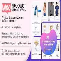 دانلود افزونه WOO Product Grid/List Design برای وردپرس