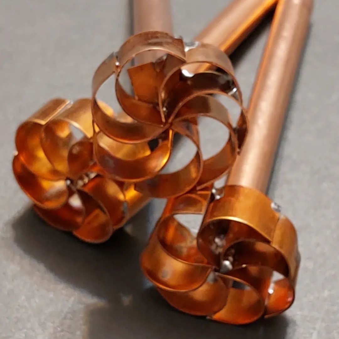 مهر شیرینی برنجی جنس مس