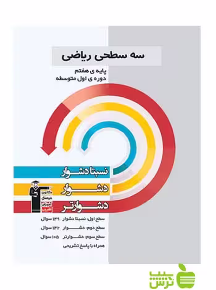 ریاضی هفتم سه سطحی قلم چی - سیب ترش - SibTorsh با تخفیف 27 درصد