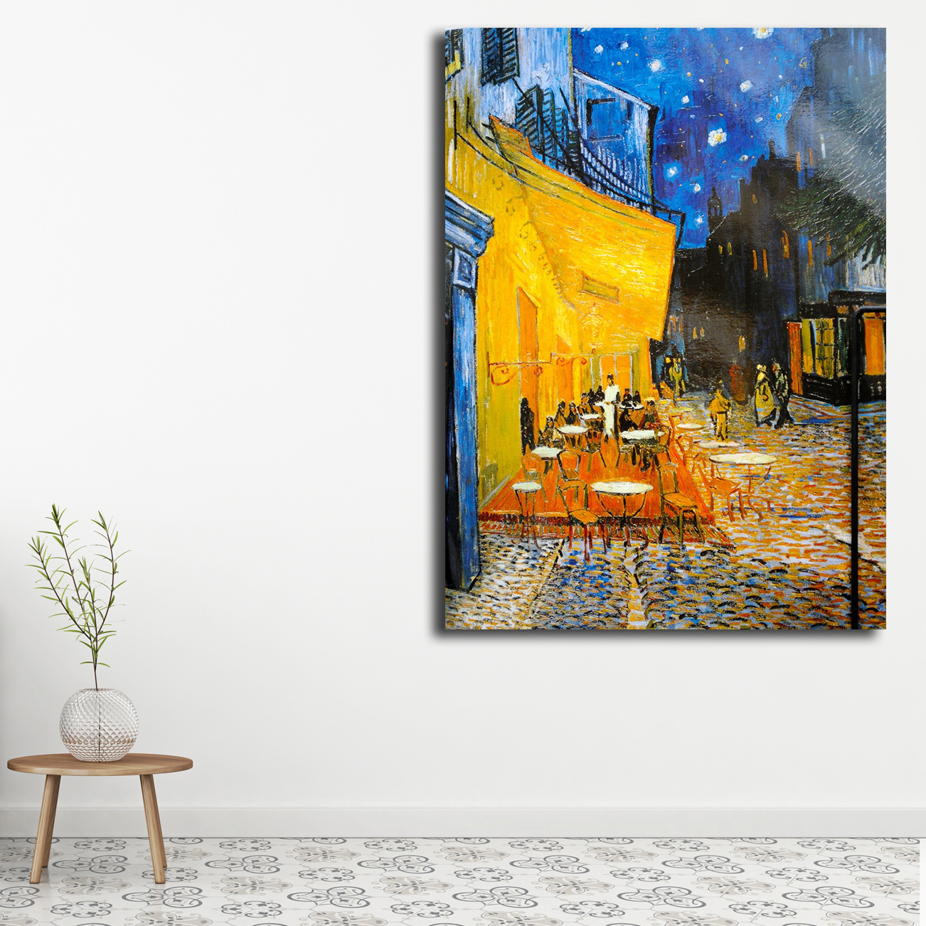 تابلو شاسی مدل نقاشی ونگوک کد 10