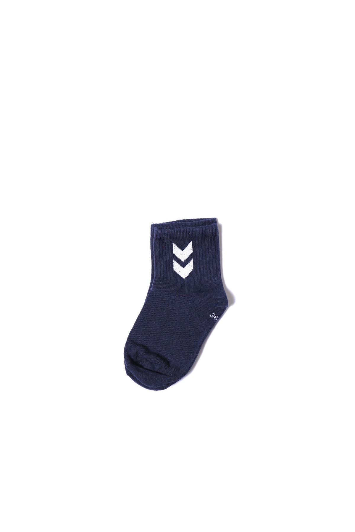 جوراب ورزشی آبی مردانه و زنانه اندازه متوسط V2 اورجینال hummel