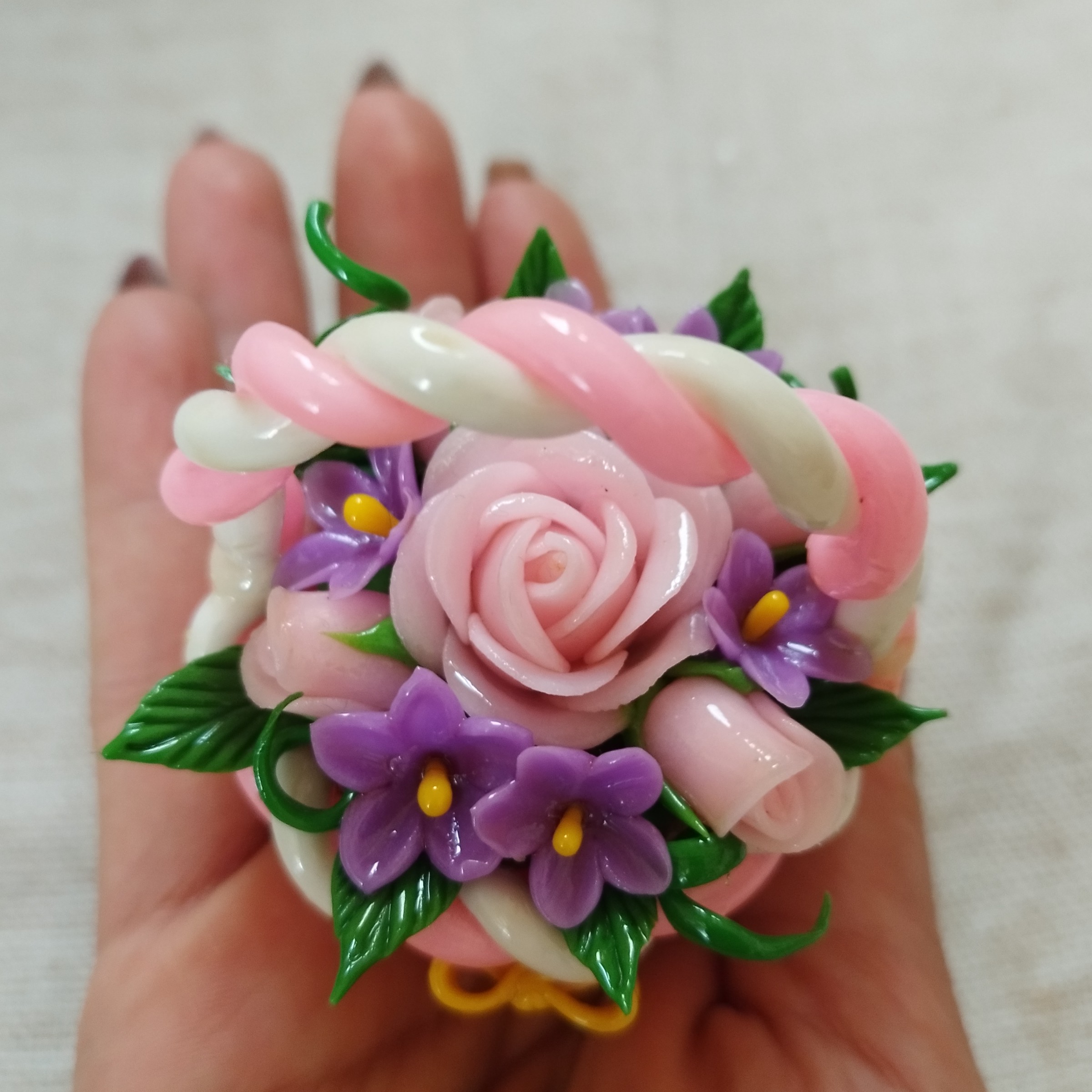 گل های چینی تزیینی