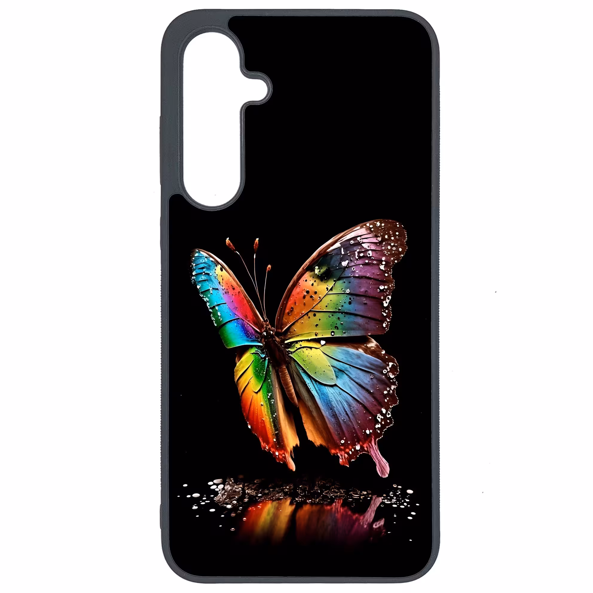 کاور طرح پروانه کد G-038 مناسب برای گوشی موبایل سامسونگ Galaxy A35 | دیجی قاب دونی