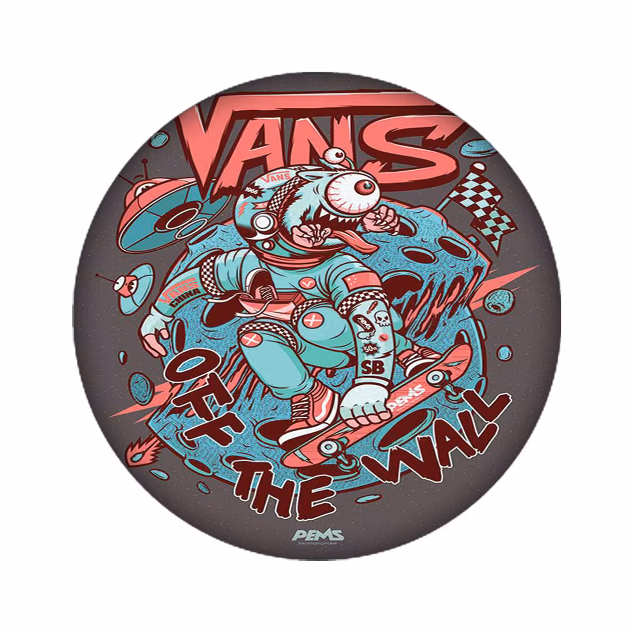 برچسب کنسول بازی مدل Vans کد 1669