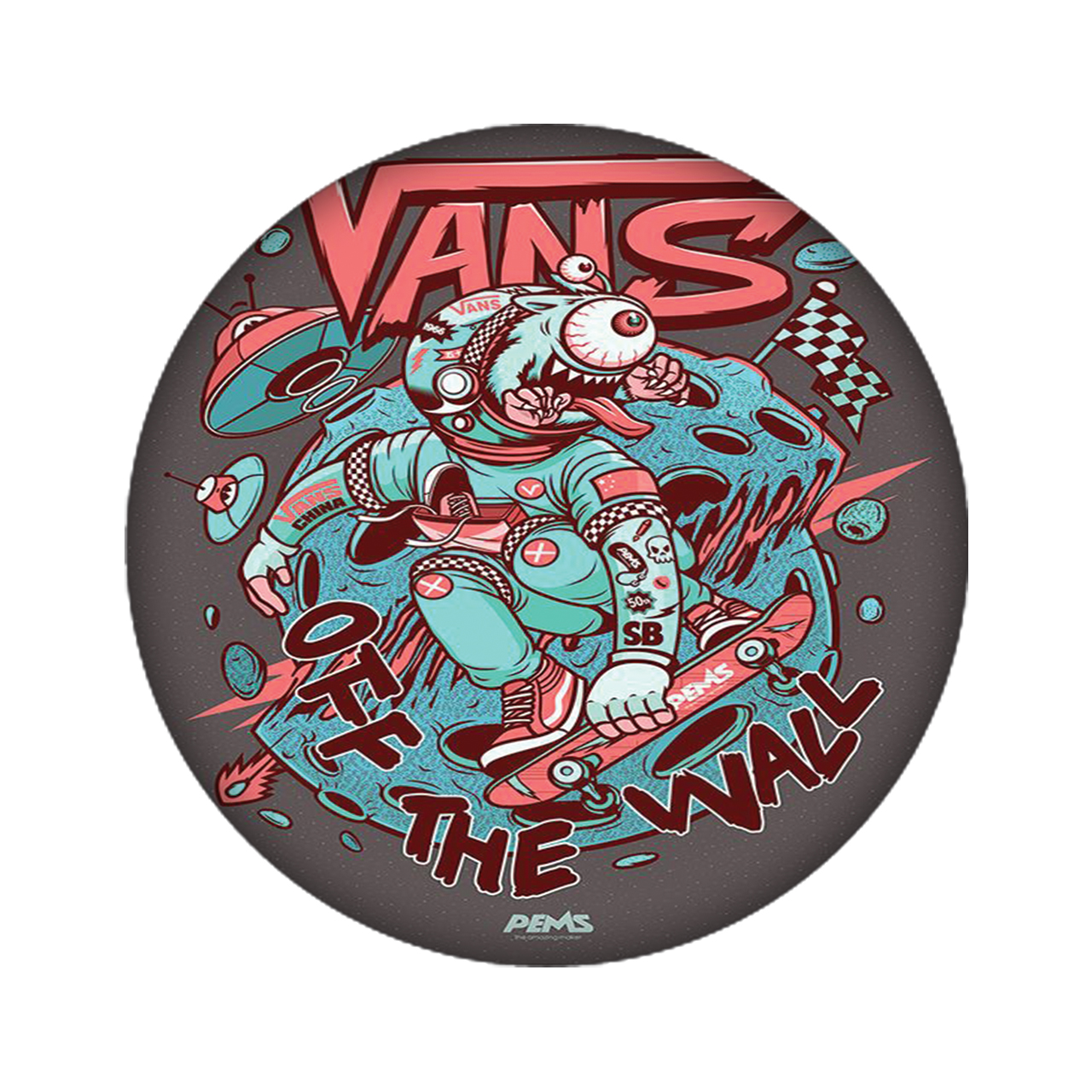 برچسب کنسول بازی مدل Vans کد 1669