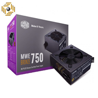منبع تغذیه کامپیوتر کولر مستر مدل MWE 750 BRONZE