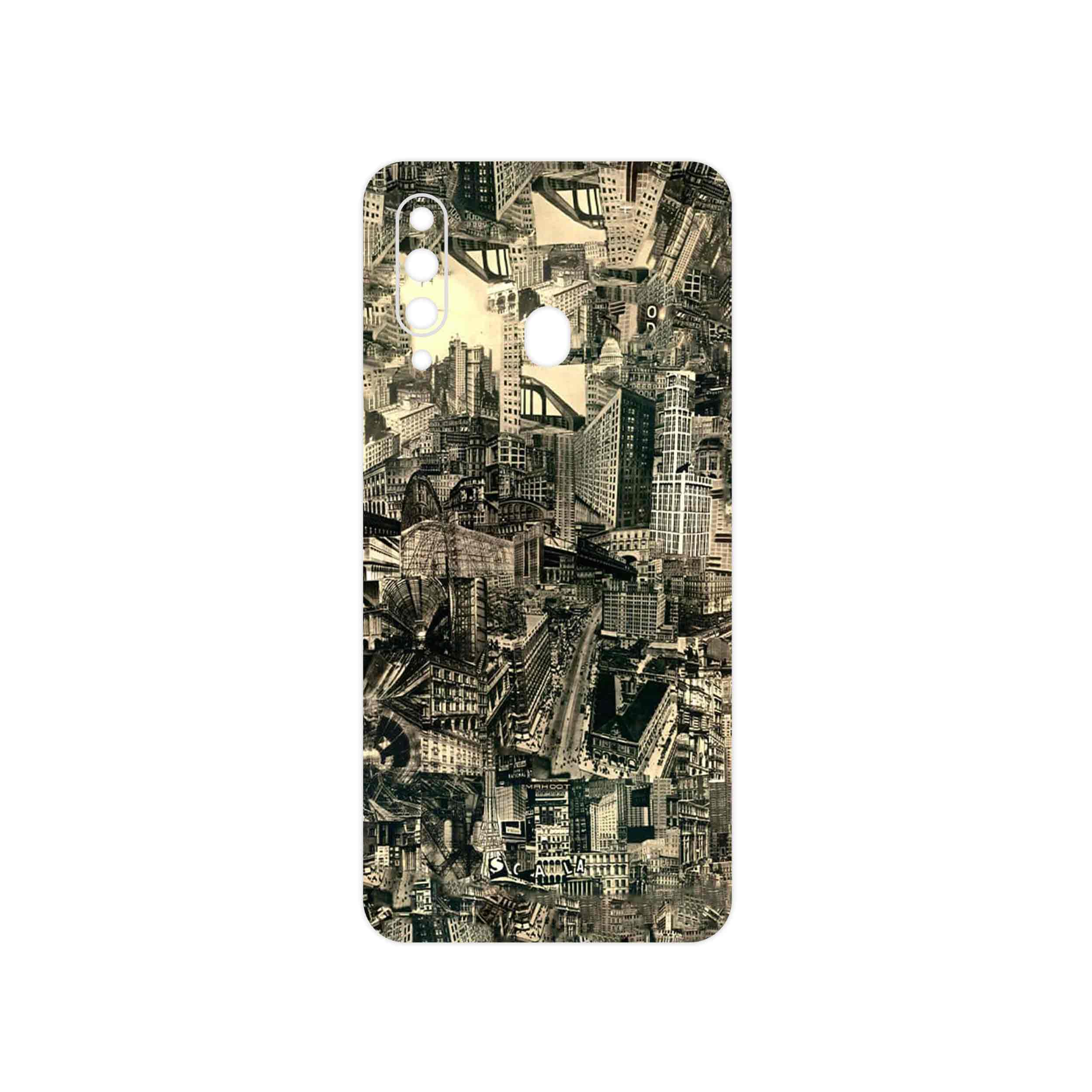 برچسب پوششی ماهوت مدل Collage of Skyscraper مناسب برای گوشی موبایل سامسونگ Galaxy A60