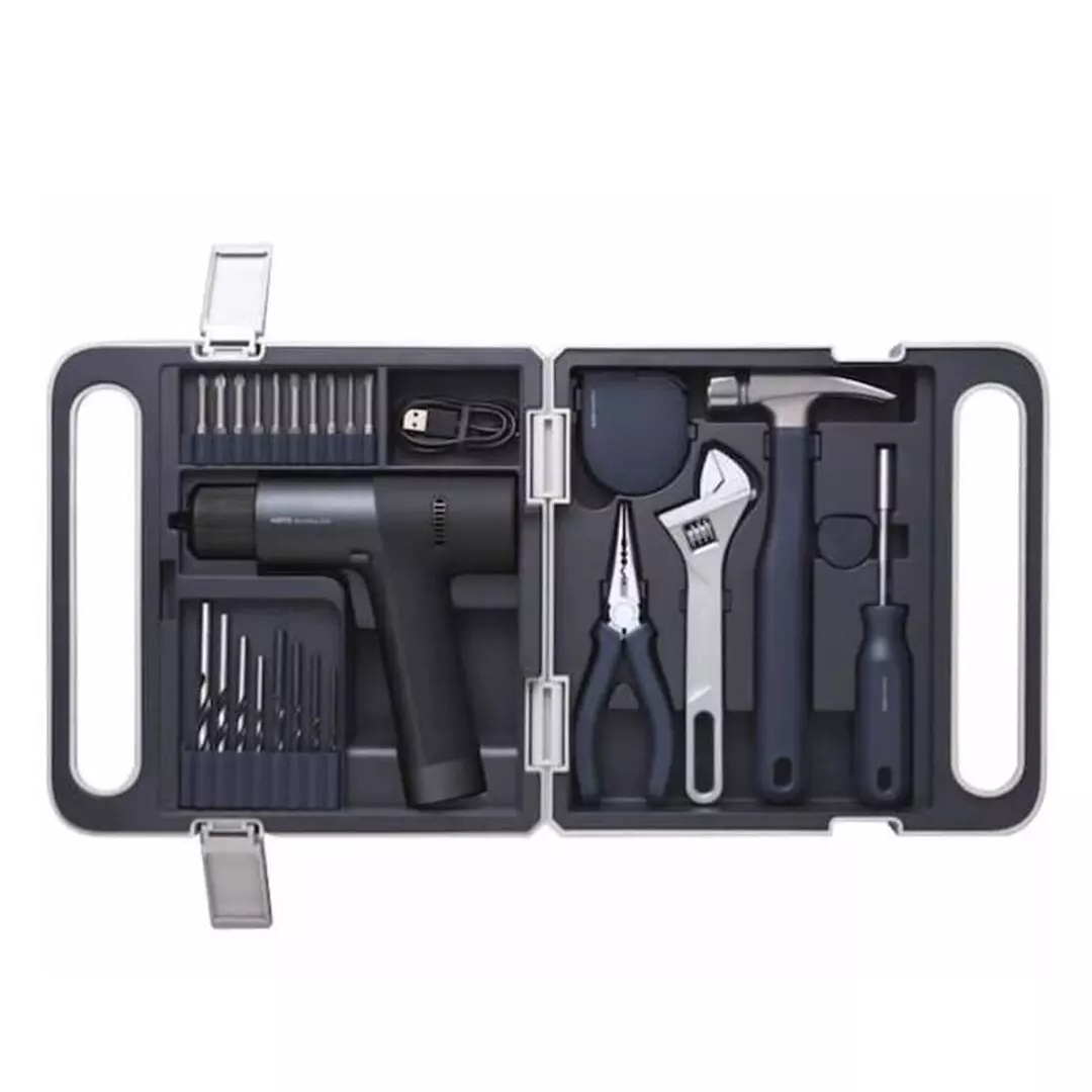 جعبه ابزار و دریل شیائومی Hoto Brushless Drill Kit QWDZGJ001