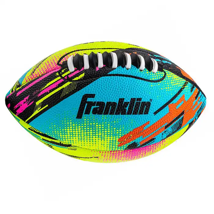 توپ راگبی طرح FRANKLIN MULTICOLOR سایز 3