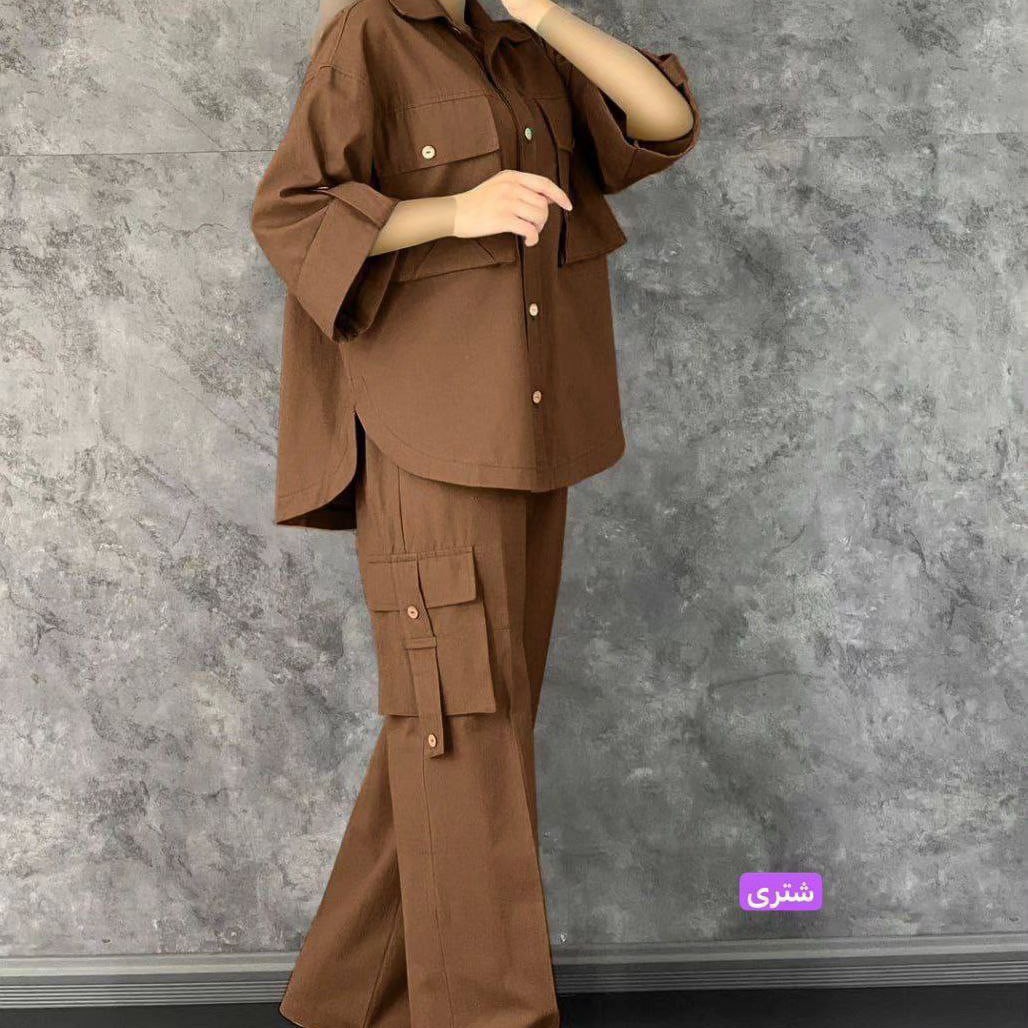 کت و شلوار  زنانه میکرو پاییزه