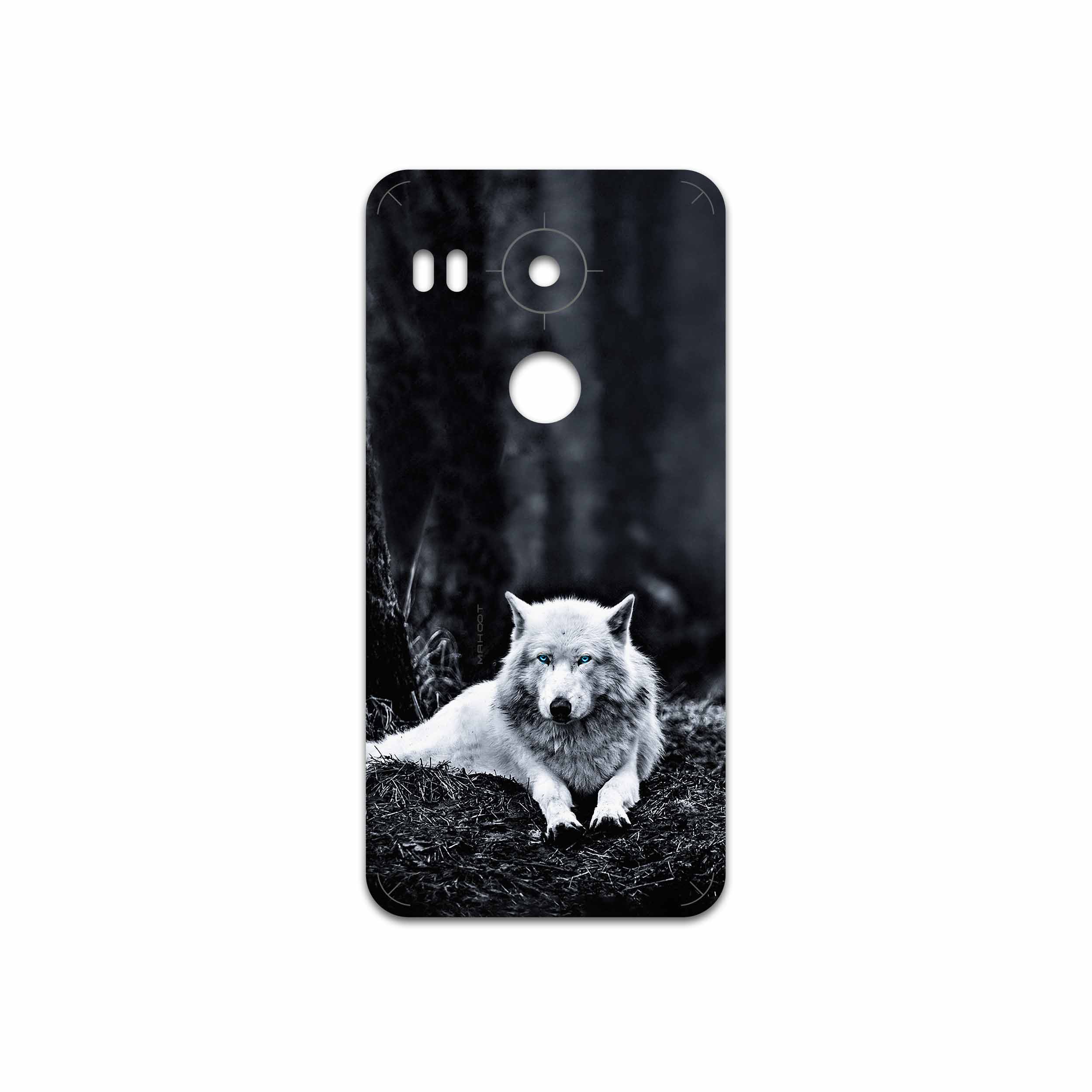 برچسب پوششی ماهوت مدل Dire Wolf مناسب برای گوشی موبایل گوگل Nexus 5X