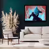تابلو مدل goku anime کد F-12039