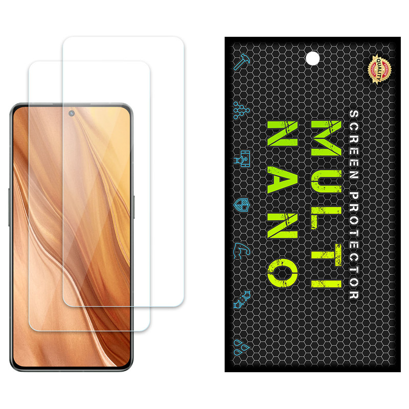 محافظ صفحه نمایش مولتی نانو مدل X-S2N مناسب برای گوشی موبایل ریلمی GT2 Explorer Master بسته دو عددی | کالا برتری