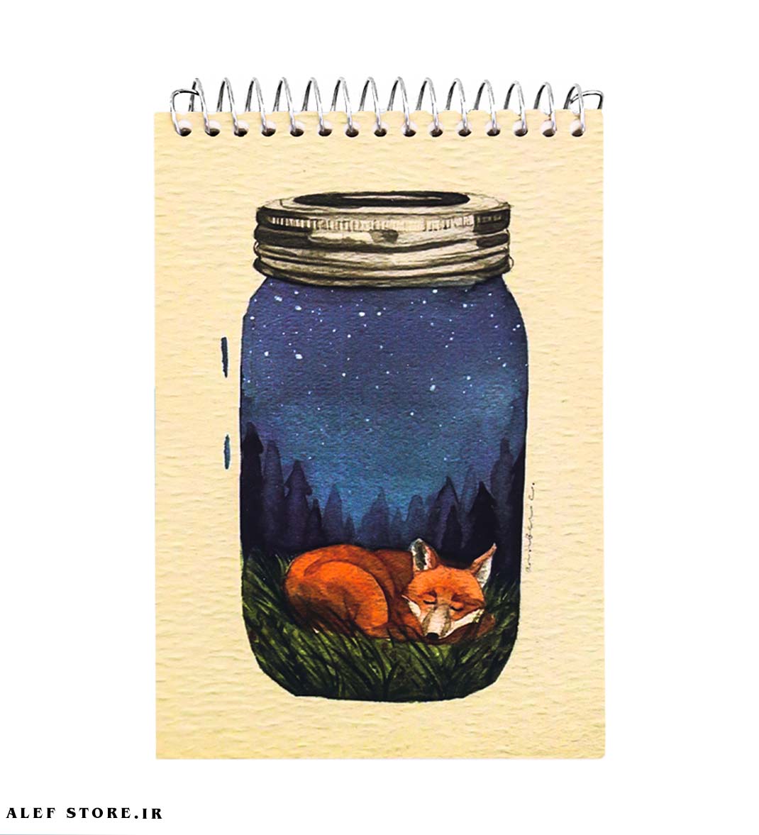 دفترچه فانتزی هیرمند – طرح خواب در شیشه آرزوها