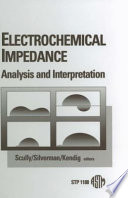 خرید و دانلود نسخه کامل کتاب Electrochemical Impedance: Analysis and Interpretation - Pdf