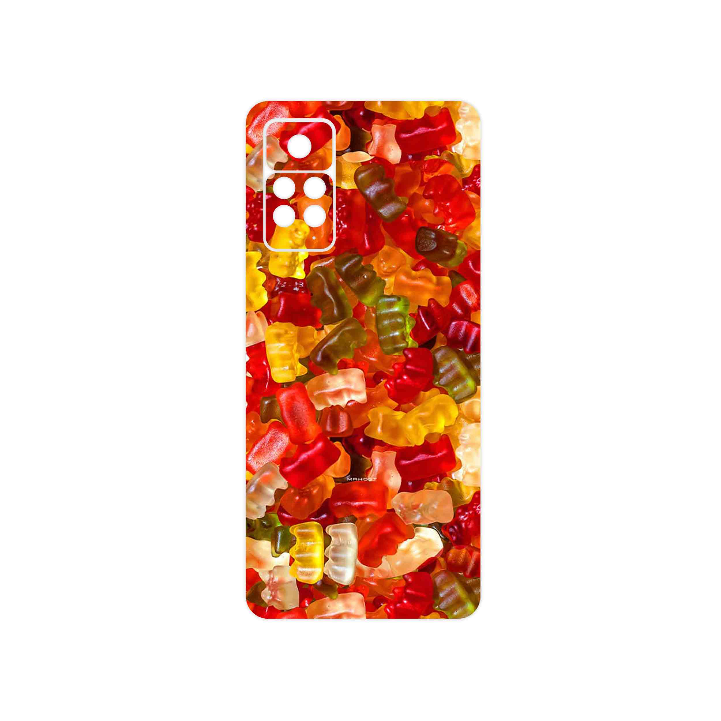 برچسب پوششی ماهوت مدل Gummi candy 1 مناسب برای گوشی موبایل شیائومی Redmi Note 11 Pro