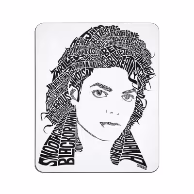 ماوس پد طرح Micheal Jackson کد 3319