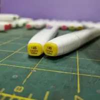 ماژیک براش دو سر تاچ  Canaria Yellow کد Y45
