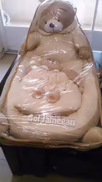 حصیری نمدی طرح خرس گل جامگان Gol jamegan