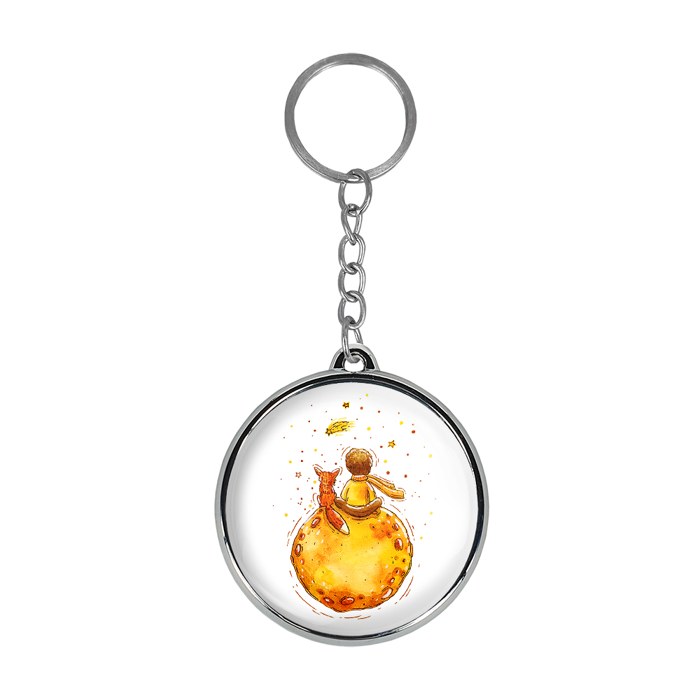 جاکلیدی خندالو طرح شازده کوچولو مدل دوطرفه کد 18171821