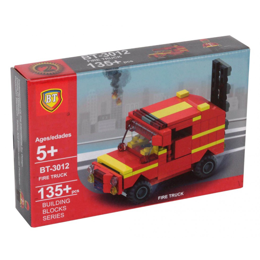 ساختنی بی تی مدل ماشین آتشنشانی کد 3012