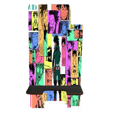 پایه نگهدارنده گوشی موبایل طرح انیمه مای هیرو آکادمی کد hx1