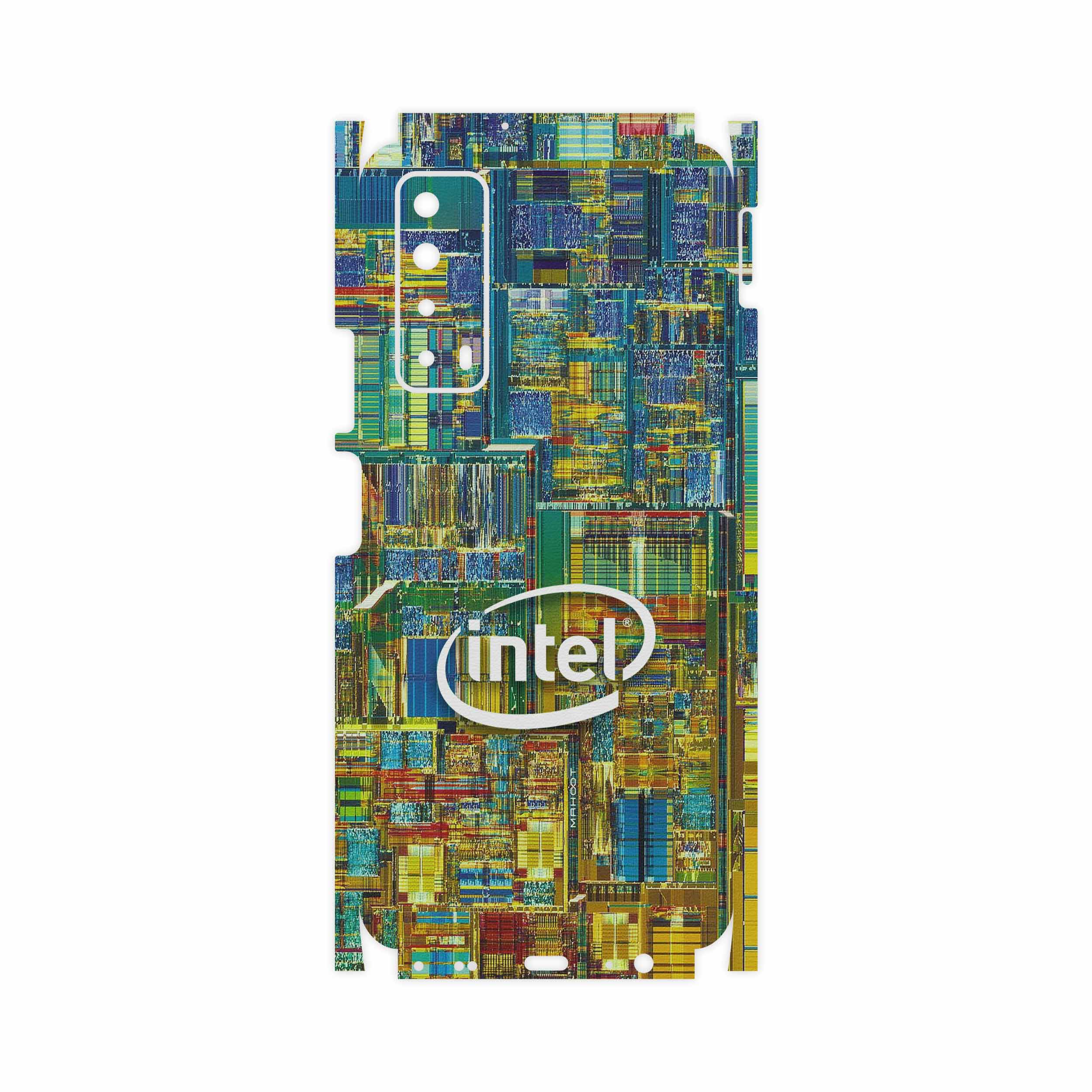 برچسب پوششی ماهوت مدل Intel Brand-FullSkin مناسب برای گوشی موبایل هوآوی Y7a