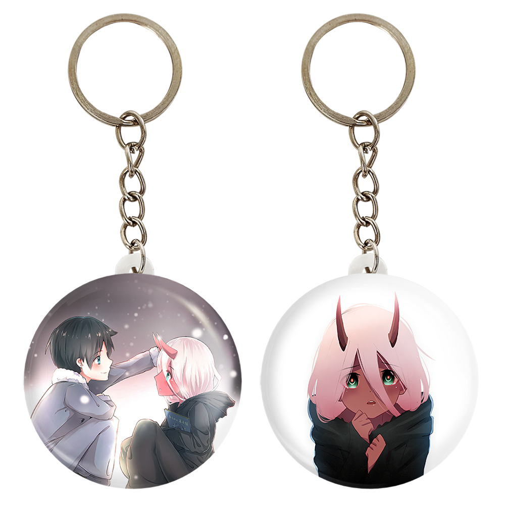 جاکلیدی خندالو مدل زیروتو و هیرو انیمه دارلینگ در فرنکس کد 1200411998 مجموعه 2 عددی