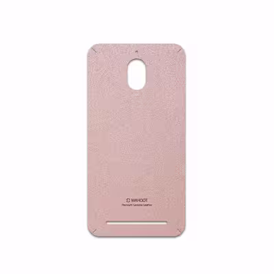 برچسب پوششی ماهوت مدل Rose Gold Leather مناسب برای گوشی موبایل بلک بری Aurora