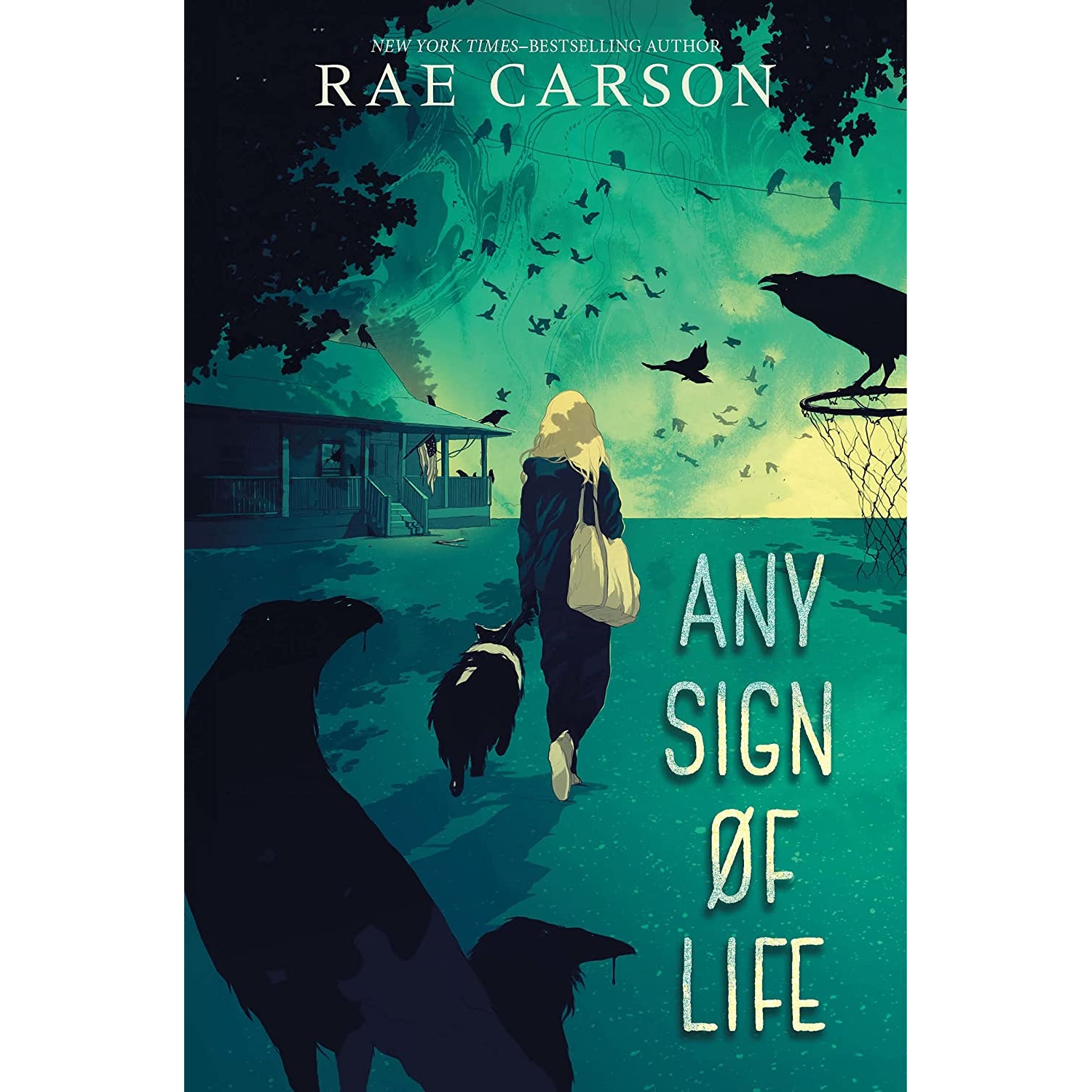 کتاب Any Sign of Life اثر Rae Carson انتشارات Greenwillow Books